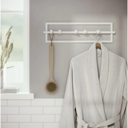 UMBRA wieszak ścienny CUBIKO biały