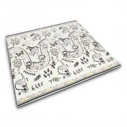 Mata piankowa składana 200 x 180 x 1 cm Nukido NK-340