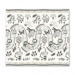 Mata piankowa składana 200 x 180 x 1 cm Nukido NK-340