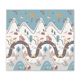 Mata piankowa składana 200 x 180 x 1 cm Nukido NK-340