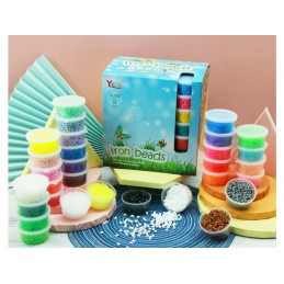 Koraliki Do Prasowania, Prasowanki 18000szt , Prasowanka, Koraliki Uzupełniające Do Prasowanek, 36 Kolorów, Uzupełniacz, Zap