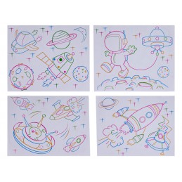 Magiczna, Podświetlana Tablica Do Malowania Rysowania + Okulary 3D OCEAN