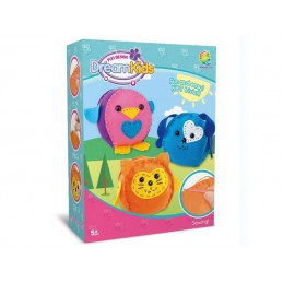 Zestaw Kreatywny Wyszywanek Do Szycia Maskotek Poduszek Zwierzęta Domowe Poduszka Maskotka