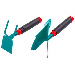 Zestaw Narzędzi Ogrodowych Dla Dzieci Taczka + Akcesoria 12 Elementów Motyka Konewka