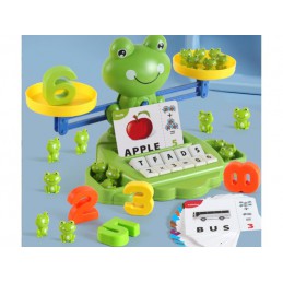 Gra Nauka Liczenia Oraz Angielskiego - Równoważnia Waga Szalkowa Żabka Żaba - Frog Balance