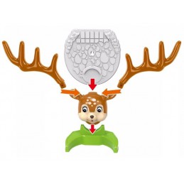 Gra Zręcznościowa Rzucanie Obręczy Ringo, Jelonek + Obręcze,  Deer Ring Game