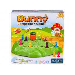 Rodzinna Gra Planszowa Wyścigi Króliczków, Wyścig Po Marchewkę, Bunny Game Lotti Karotti
