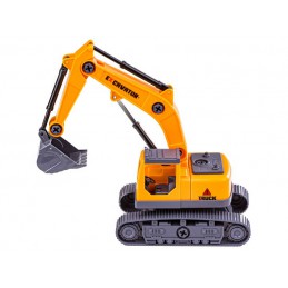 Ciężarówka, Koparka, Samochód, Laweta Do Rozkręcania, Transporter 79 Elementów Auto Do Skręcania