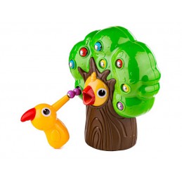 Gra zręcznościowa, Magnetyczny Dzięcioł I Robaczki - DRZEWKO Złap Robaczka  NOWA WERSJA