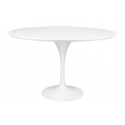 Stół TULIP PREMIUM 120 biały - MDF, metal