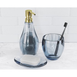 UMBRA mydelniczka DROPLET niebieska