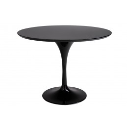 Stół TULIP czarny 100CM - MDF