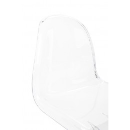 Krzesło HOVER PC transparentne - poliwęglan