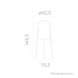 NEW GARDEN lampa ogrodowa ROCKET 145 CABLE IN&OUT