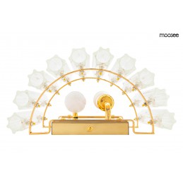 MOOSEE lampa ścienna PALACE złota