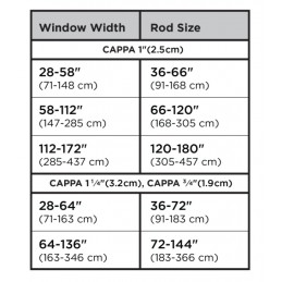 UMBRA podwójny karnisz CAPPA  305 - 457 cm srebrny