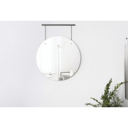 UMBRA lustro ścienne EXHIBIT czarne