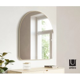 UMBRA lustro łukowe HUBBY 86 x 91 cm złote