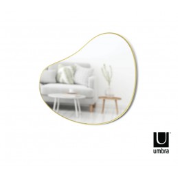UMBRA lustro ścienne HUBBA 86 cm złote