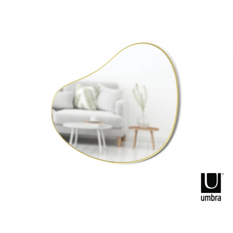 UMBRA lustro ścienne HUBBA 86 cm złote