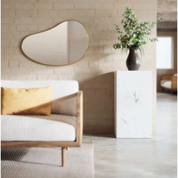 UMBRA lustro ścienne HUBBA 86 cm złote