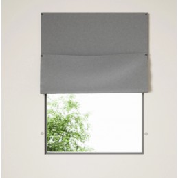 UMBRA panel zaciemniający NIGHTFALL 129 cm - 198 cm ciemno szary