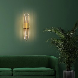 MOOSEE lampa ścienna AMADEO złota