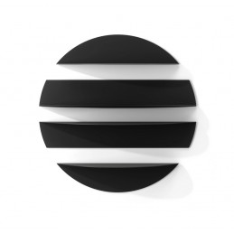 UMBRA półki ścienne SOLIS czarne