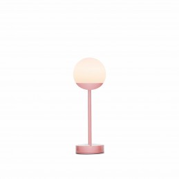 NEW GARDEN lampa stołowa NORAI SLIM 35 BATTERY rose gold