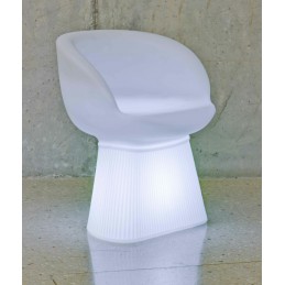 NEW GARDEN fotel MALLORCA 60 SOLAR & BATTERY biały