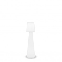 NEW GARDEN lampa podłogowa LOLA 110  BATTERY biała