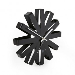 UMBRA zegar RIBBON - czarny