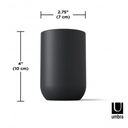 UMBRA kubek łazienkowy JUNIP czarny