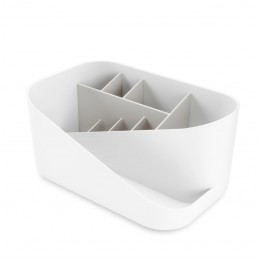UMBRA organizer kosmetyków GLAM biało-szary