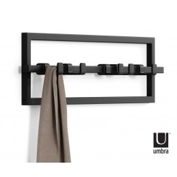 UMBRA wieszak ścienny CUBIKO czarny