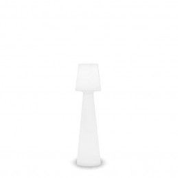 NEW GARDEN lampa podłogowa LOLA 110  CABLE biała