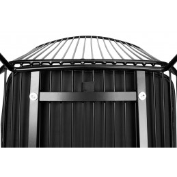 Krzesło barowe MILES czarne 76