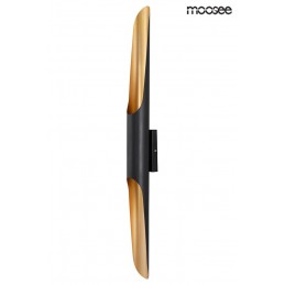 MOOSEE lampa ścienna CONTEO WALL czarna / złota