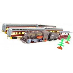 Kolejka Fenfa - Parowóz + Wagony Pasażerskie Tory