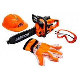 Piła Łańcuchowa, Motorowa  + Kask, Okulary, Rękawice