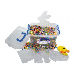 Prasowanka, Koraliki Do Prasowania, Wersja XXL, Zestaw 6000 El , 