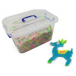 Prasowanka, Koraliki Do Prasowania, Wersja XXL, Zestaw 6000 El Świecące W Ciemności