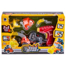 KOPARKA, SPYCH, WALEC do rozkręcania i skręcania, 3w1, Wkrętarka