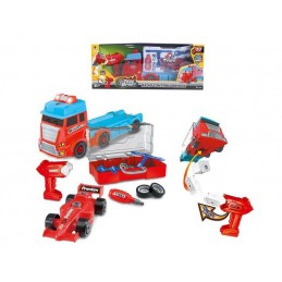 Ciężarówka RC 2,4GHz + Formuła Wyścigówka, Zestaw do rozkręcania i skręcania, Akcesoria + Narzędzia