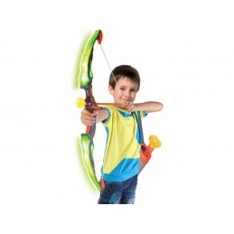 Zestaw Łuczniczy, Łuk Świecący W Ciemności + Akcesoria, Strzały, Tarcza