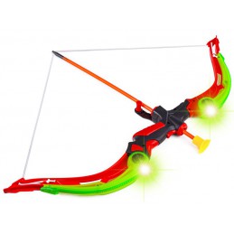 Zestaw Łuczniczy, Łuk Świecący W Ciemności + Akcesoria, Strzały, Tarcza