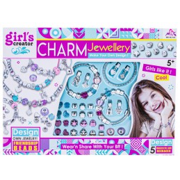 Zestaw Do Tworzenia Robienia Biżuterii, Bransoletek, Charmsy, Zawieszki