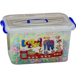 Prasowanka, Koraliki Do Prasowania, Wersja XXL, Zestaw 6000 El Świecące W Ciemności