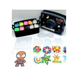 Prasowanka, Koraliki Do Prasowania, Zestaw 10000 Elementów ŚWIECĄCE W CIEMNOŚCI Szablony