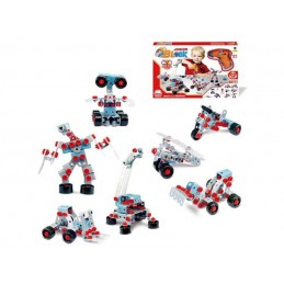 Klocki konstrukcyjne, Kreatywna Układanka 552 El, Wkrętarka, Śrubki